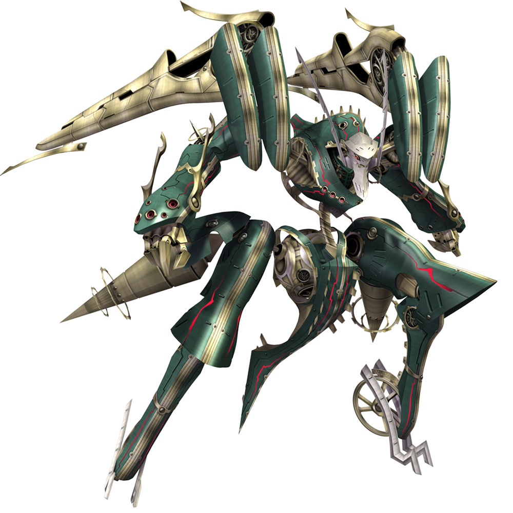 Green Face Art from Xenoblade Chronicles