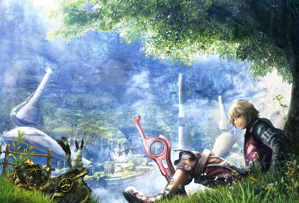 Colony 9 Art from Xenoblade Chronicles