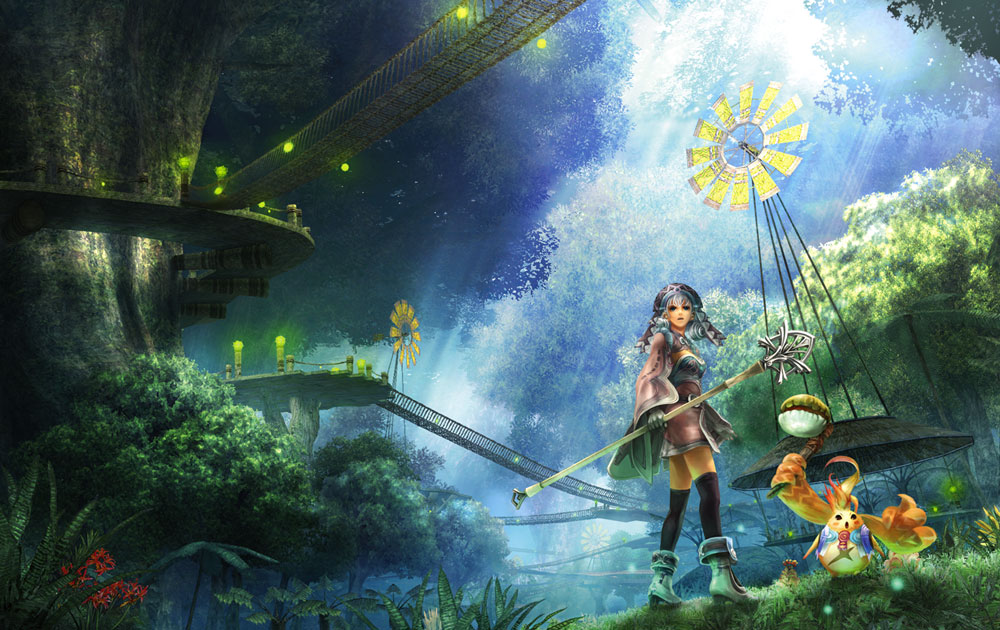 Makna Forest Art from Xenoblade Chronicles