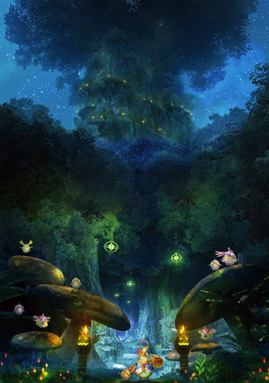 Nopon Race Art from Xenoblade Chronicles