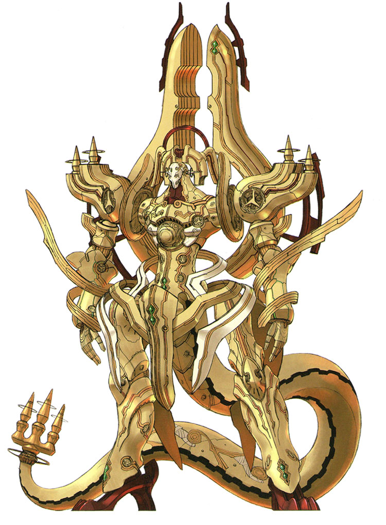 Jaldaboath Concept Art from Xenoblade Chronicles