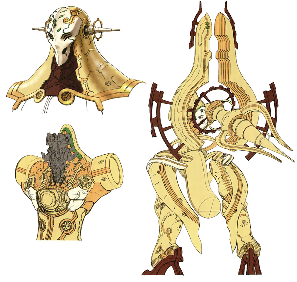 Jaldaboath Concept Art from Xenoblade Chronicles