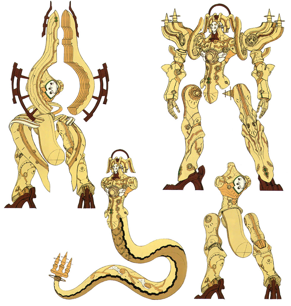 Jaldaboath Concept Art from Xenoblade Chronicles