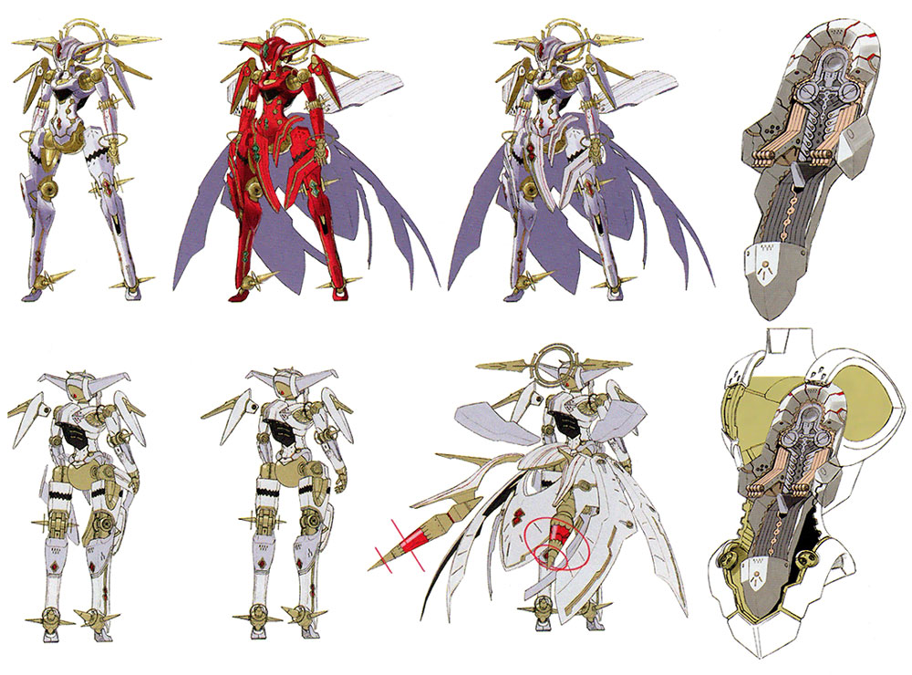 Nemesis Concept Art from Xenoblade Chronicles