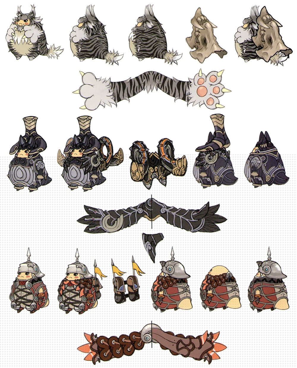 Riki Concept Art from Xenoblade Chronicles