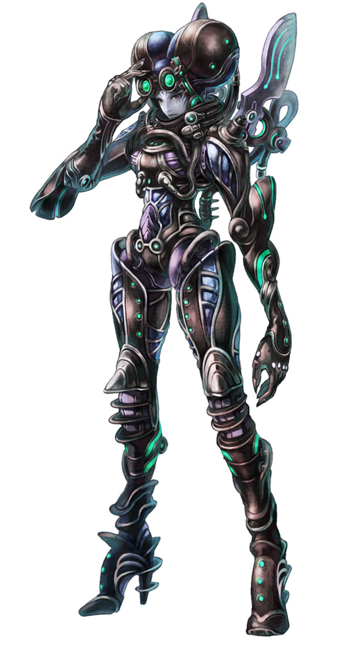 Rinada Art from Xenoblade Chronicles