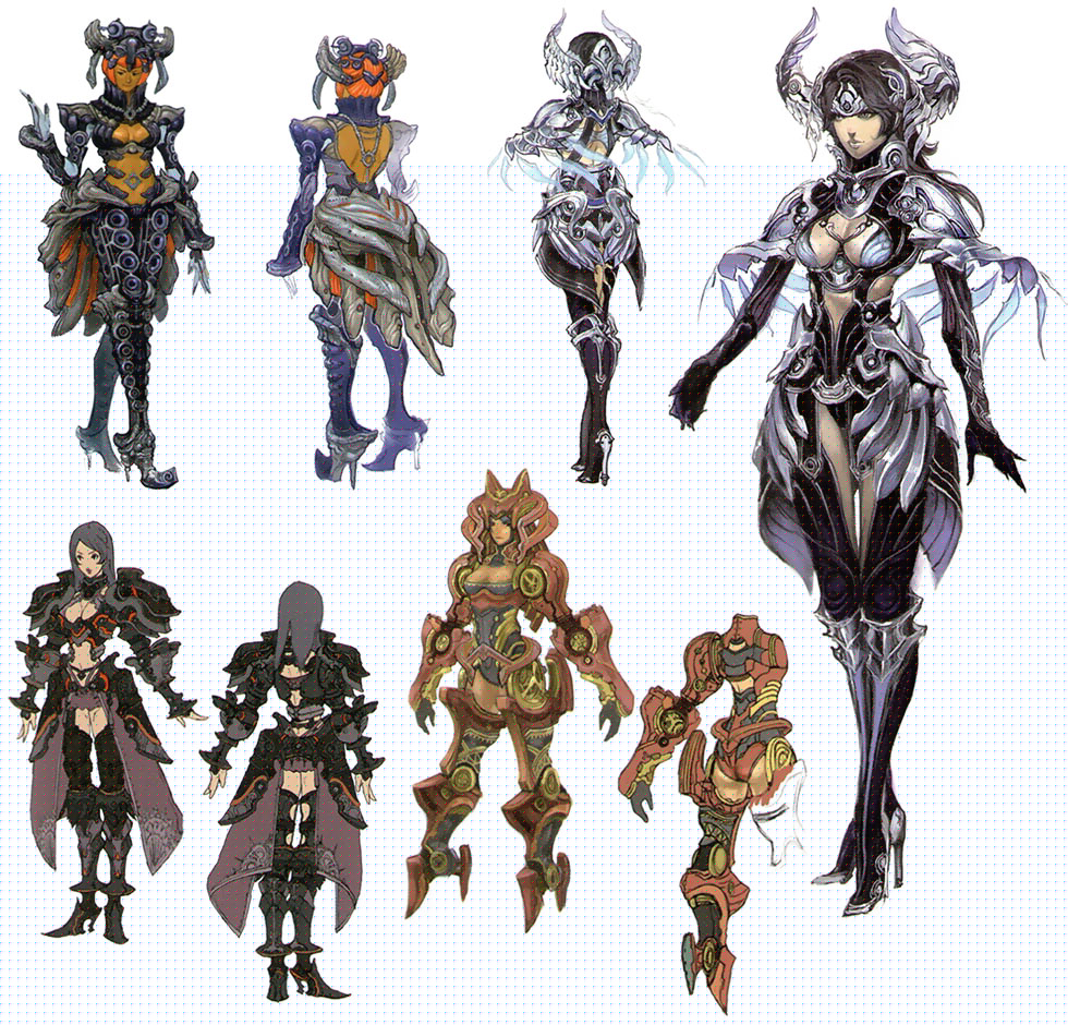 Sharla Concept Art from Xenoblade Chronicles