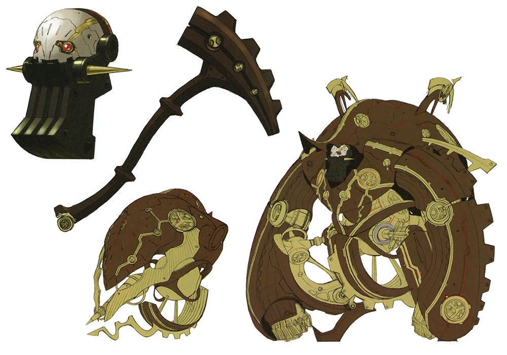 Xord Concept Art from Xenoblade Chronicles