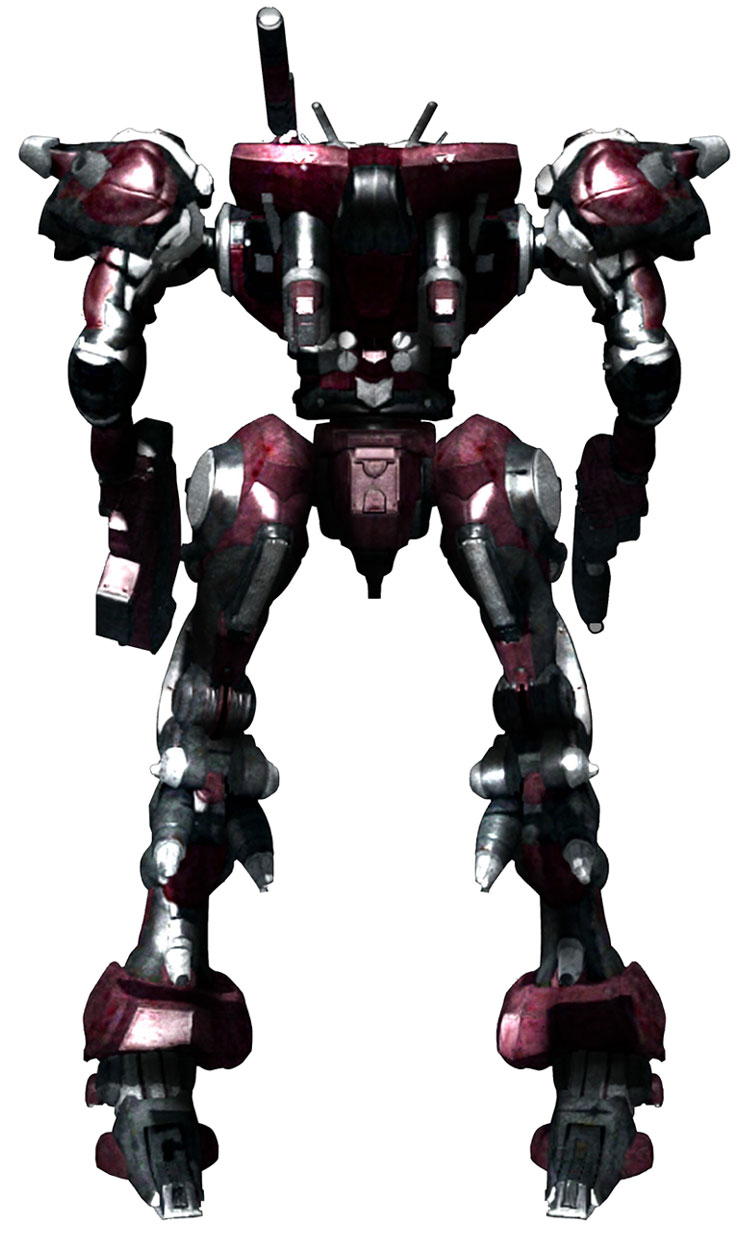 Eqbal Back Art from Armored Core 4