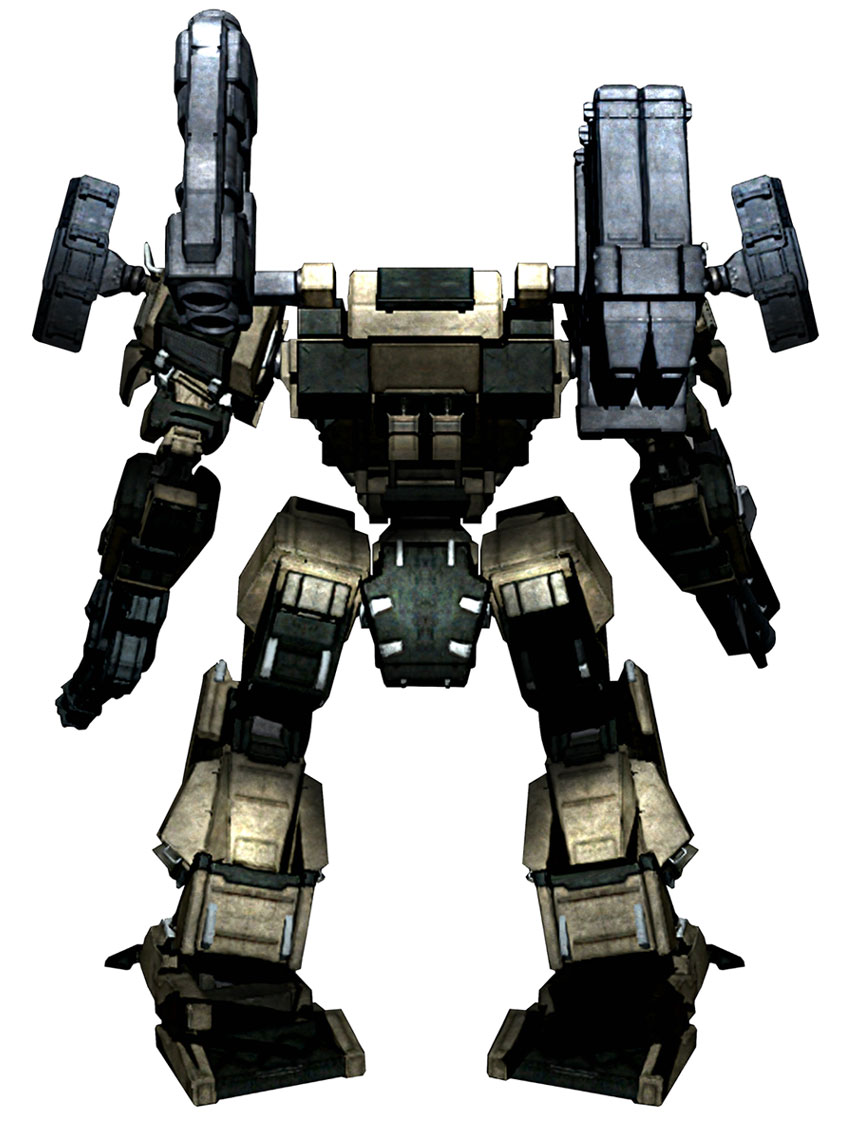GA Back Art from Armored Core 4