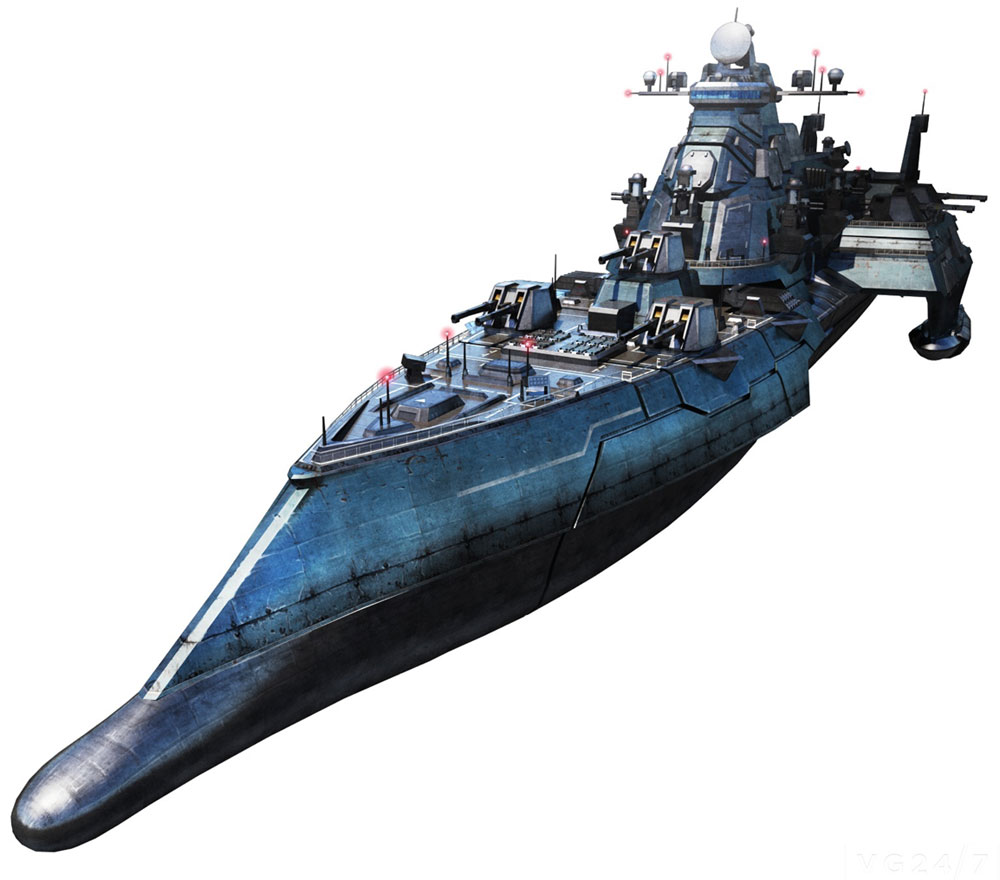 Battleship Art from Armored Core V