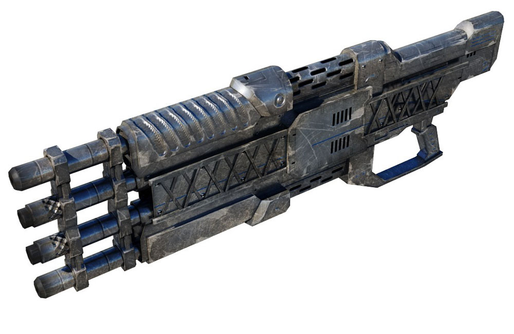 Hangar Weapon Art from Armored Core V