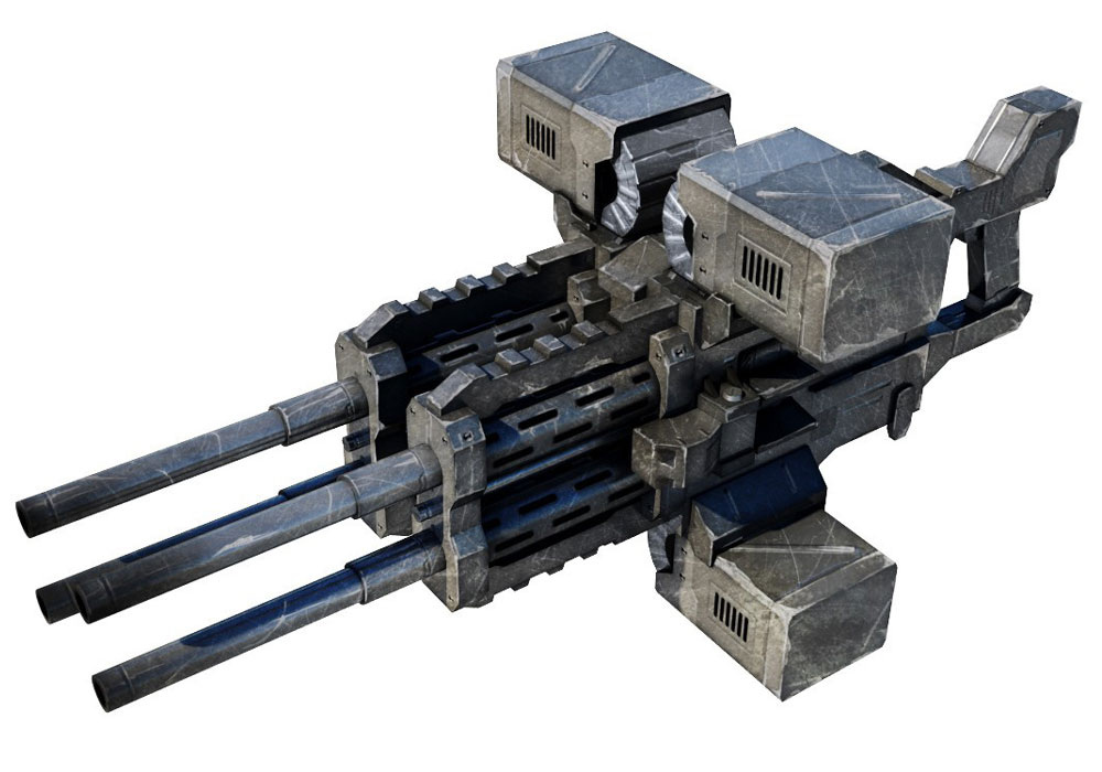 Right Arm Weapon Art from Armored Core V