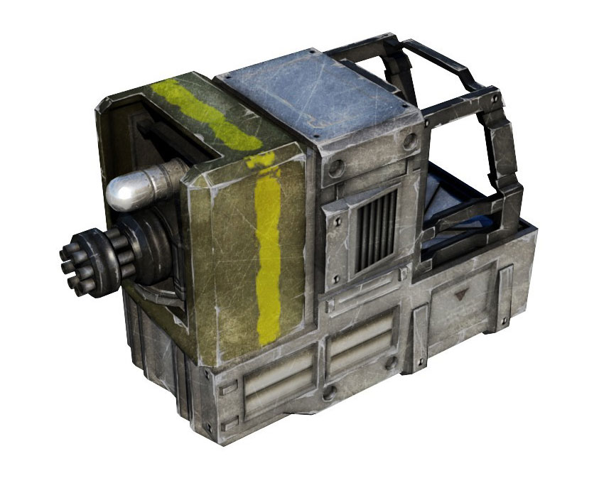 Shoulder Unit Art from Armored Core V