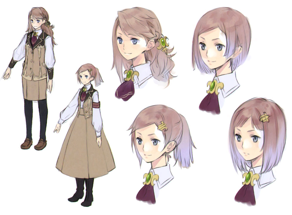 Esty Concept Art from Atelier Rorona: The Alchemist of Arland