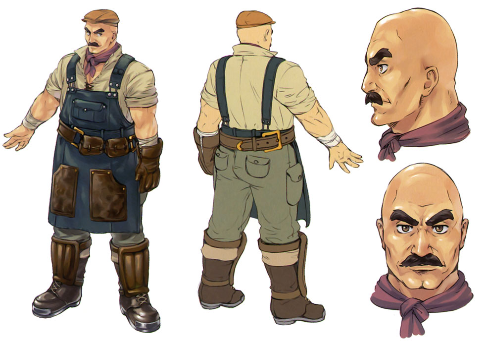 Hagel Concept Art from Atelier Rorona: The Alchemist of Arland
