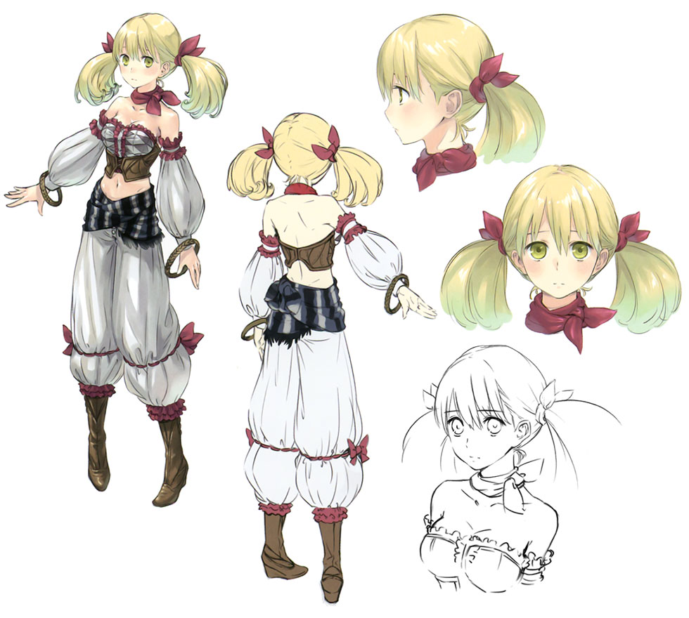 Lionela Concept Art from Atelier Rorona: The Alchemist of Arland