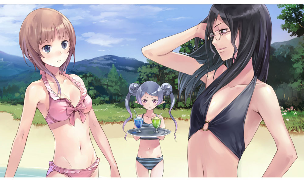 Swimsuits Art from Atelier Rorona: The Alchemist of Arland