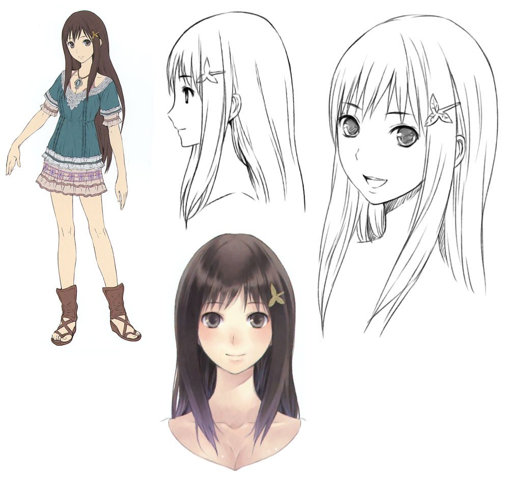 Cecilia Concept Art from Atelier Totori: The Adventurer of Arland