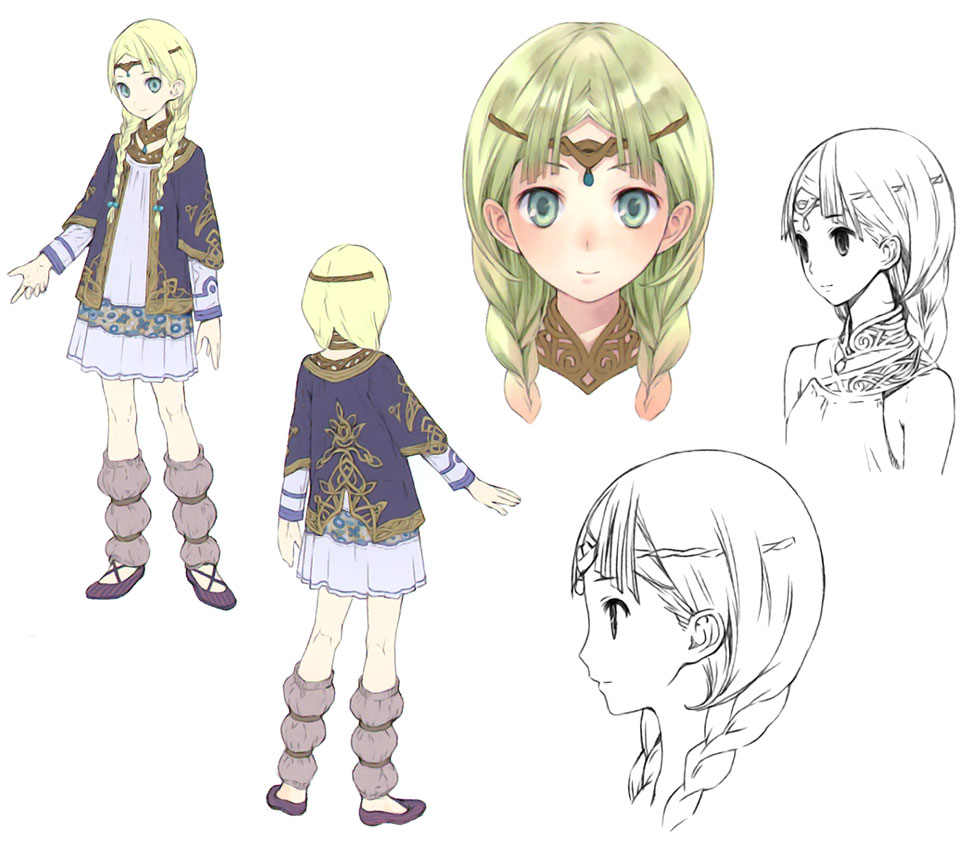 Piana Concept Art from Atelier Totori: The Adventurer of Arland