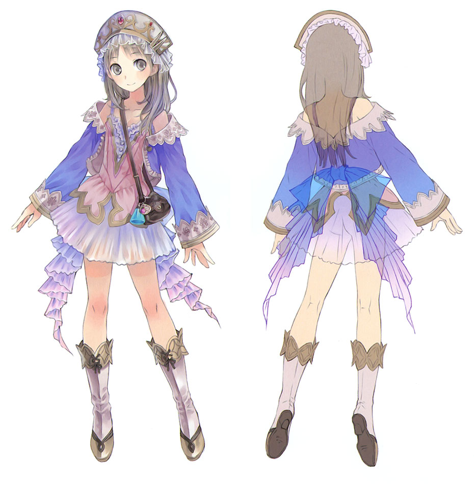 Totori Concept Art from Atelier Totori: The Adventurer of Arland
