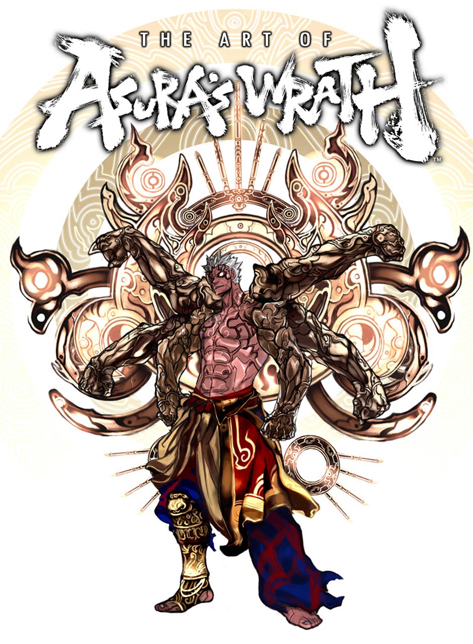 Art Book Cover Art from Asura's Wrath