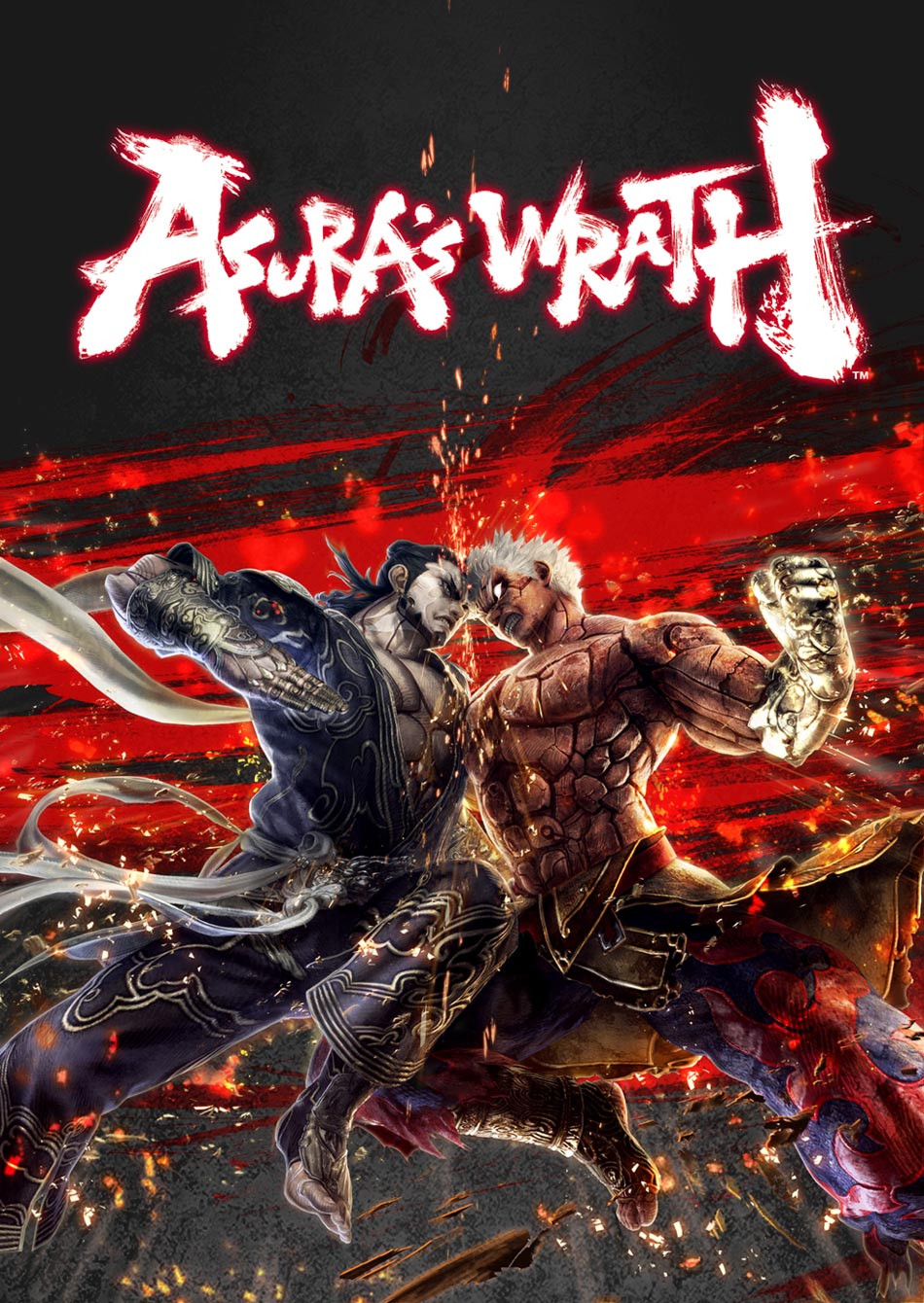 Asura vs. Yasha Art from Asura's Wrath