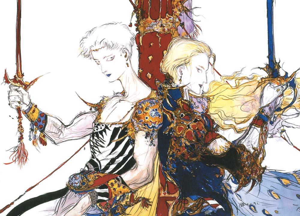 Bartz & Faris Art from Final Fantasy V