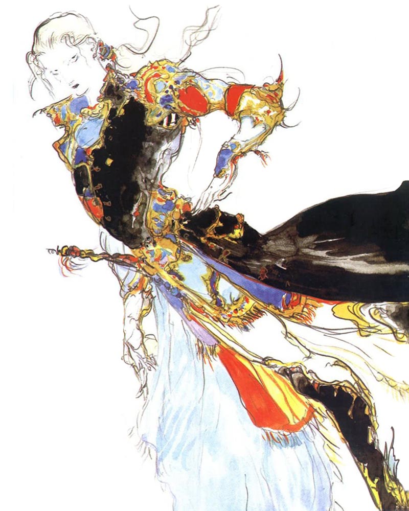 Faris Scherwiz Art from Final Fantasy V
