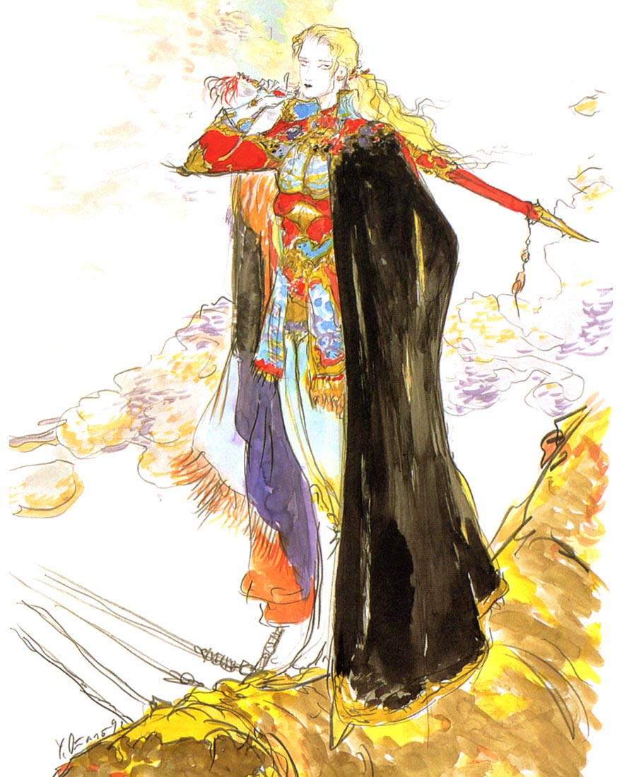 Faris Scherwiz Art from Final Fantasy V