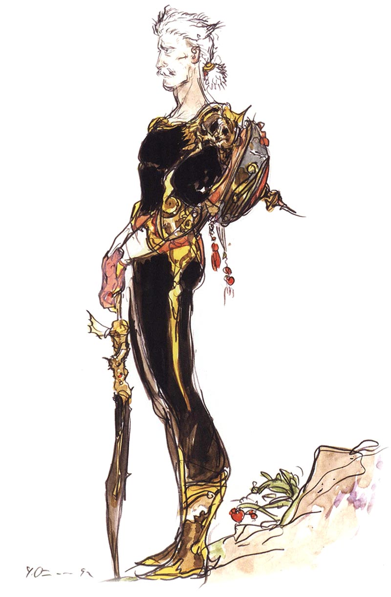 Galuf Halm Baldesion Art from Final Fantasy V