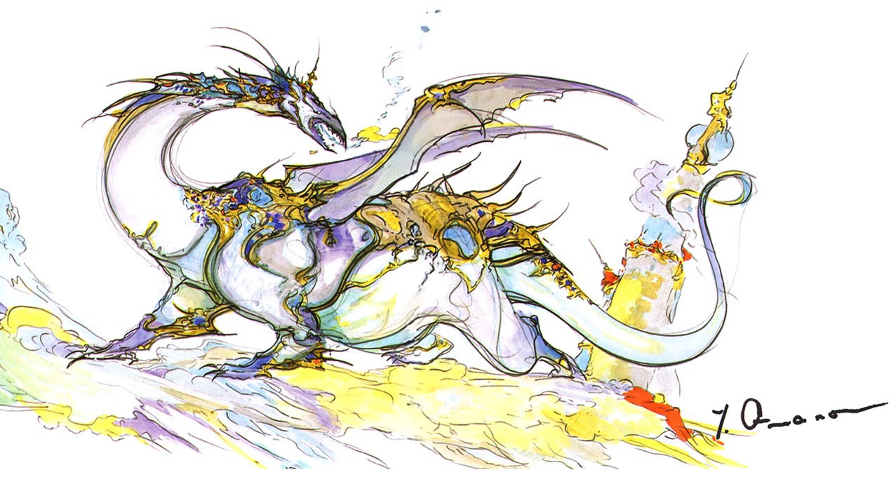 Hiryu Art from Final Fantasy V