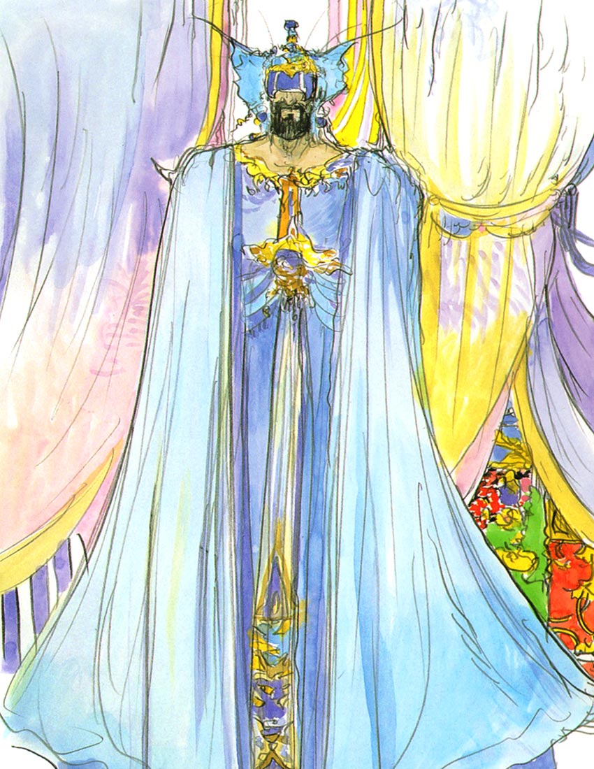 King Tycoon Art from Final Fantasy V
