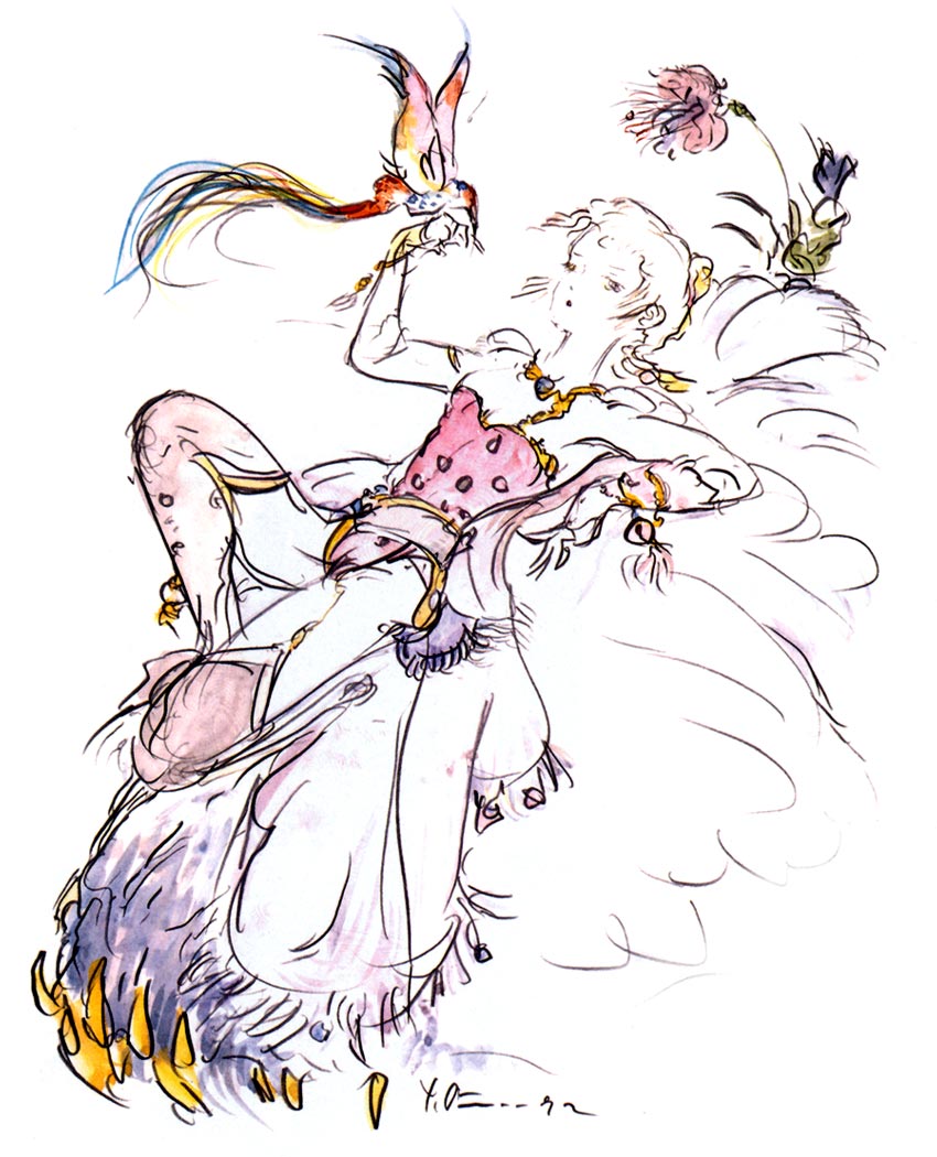 Krile Mayer Baldesion Art from Final Fantasy V