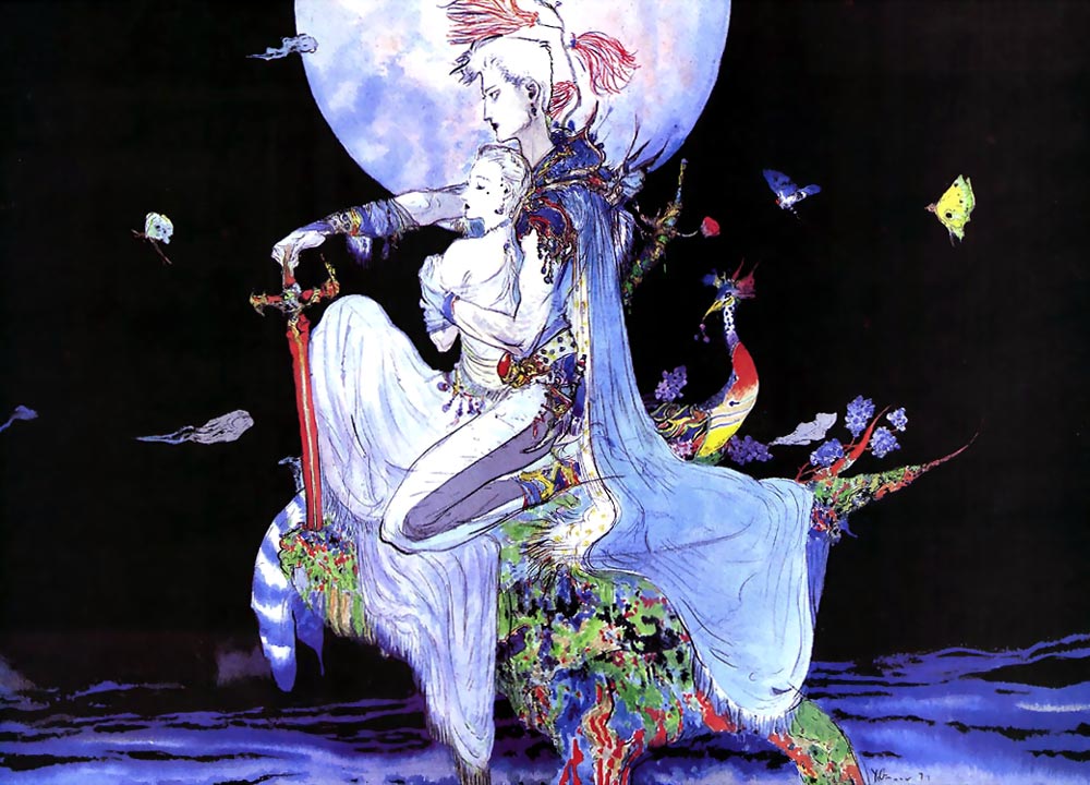 Lenna & Bartz Art from Final Fantasy V