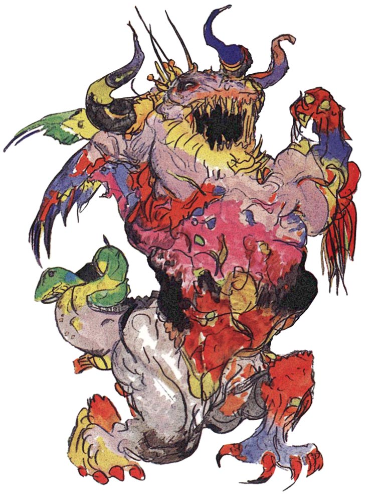 Twintania Art from Final Fantasy V