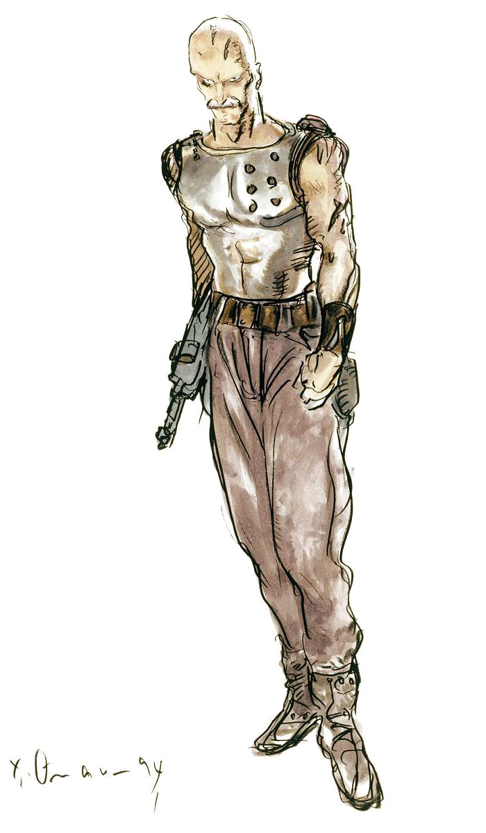 Alder Weiss Art from Front Mission