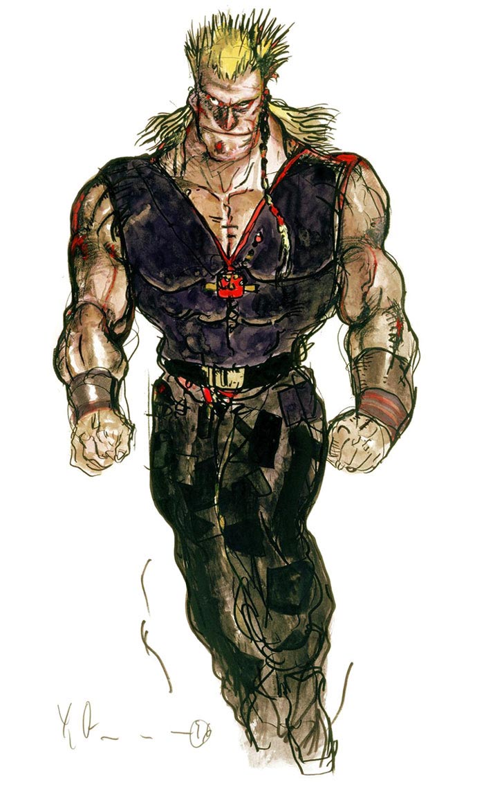 Gregorio Mainas Art from Front Mission