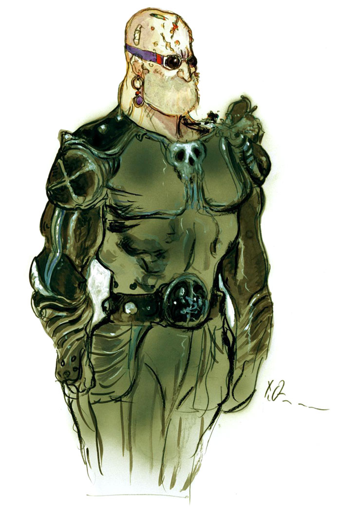 Grieg Demetrius Art from Front Mission