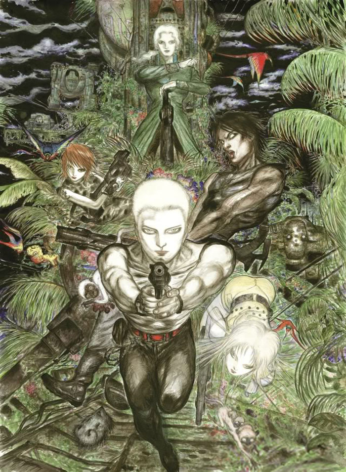 Characters Illustration from Front Mission