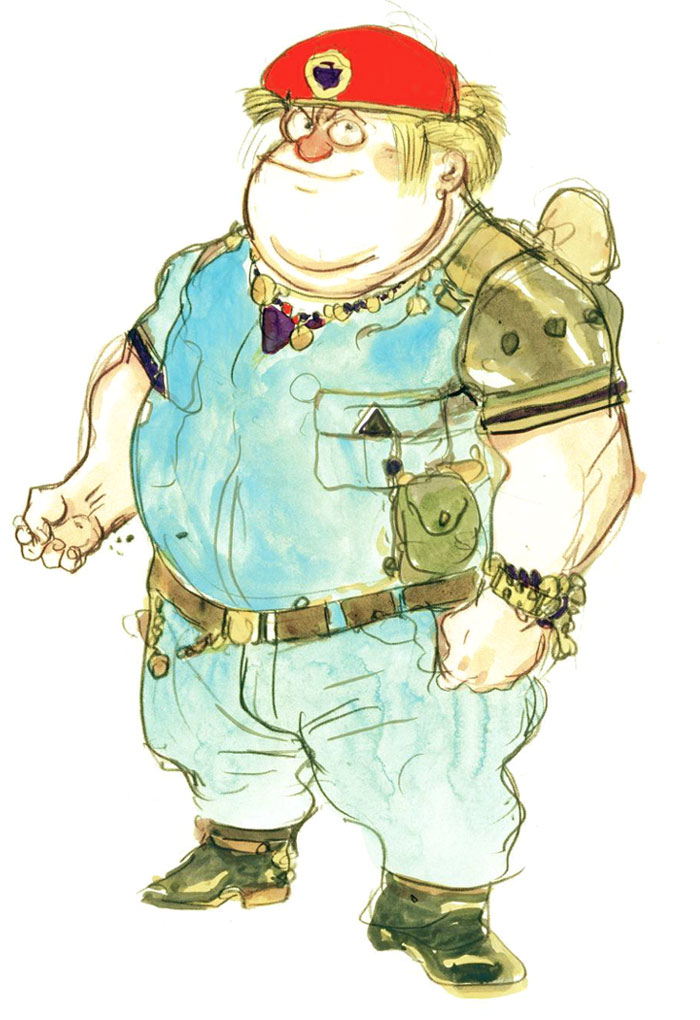 Peewee Richburg Art from Front Mission