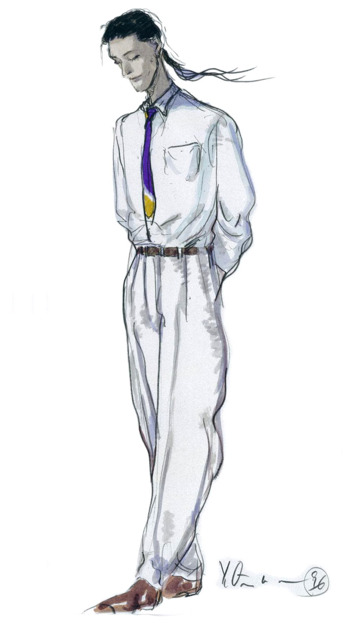 President Koichi Sakata Art from Front Mission