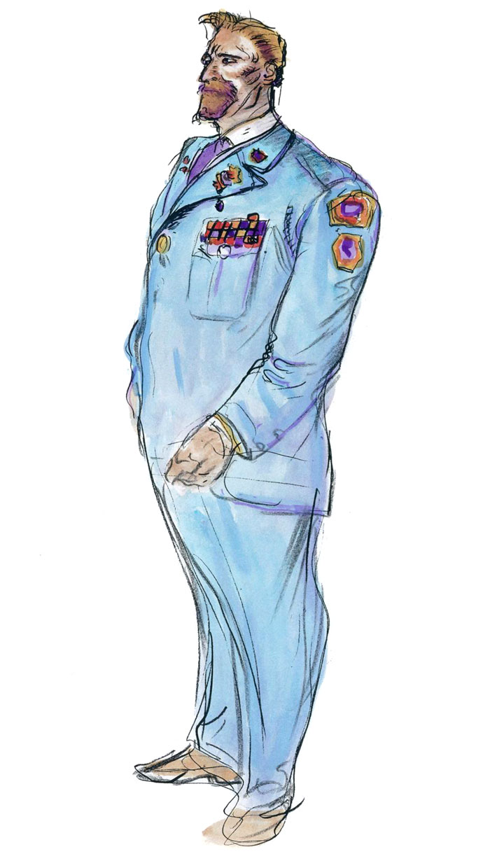 Willas E. Blakewood Art from Front Mission