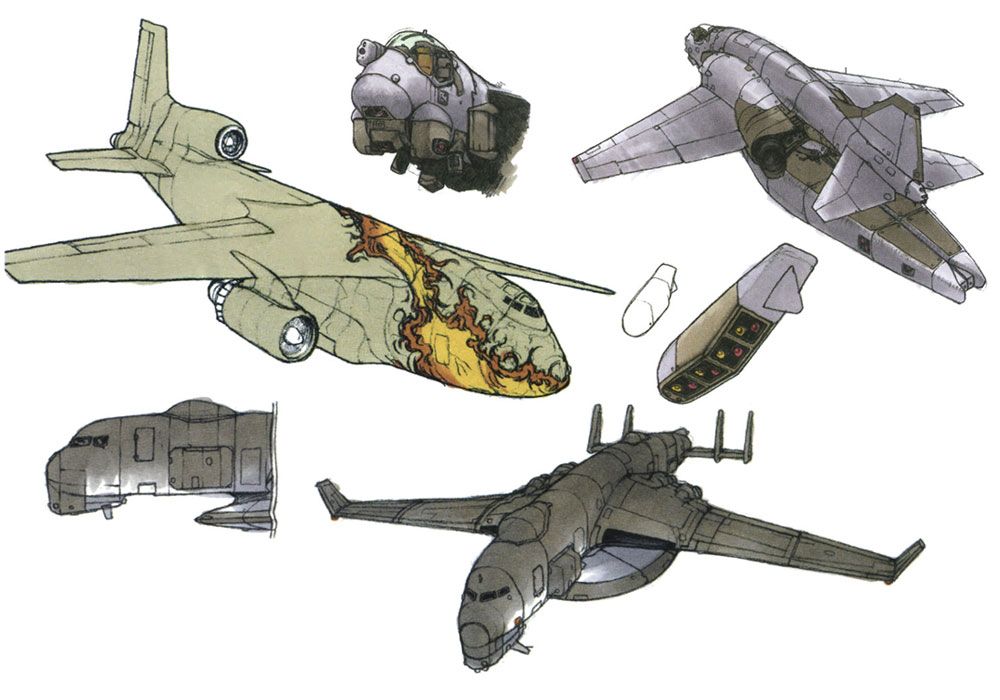 Aircraft Art from Front Mission 3