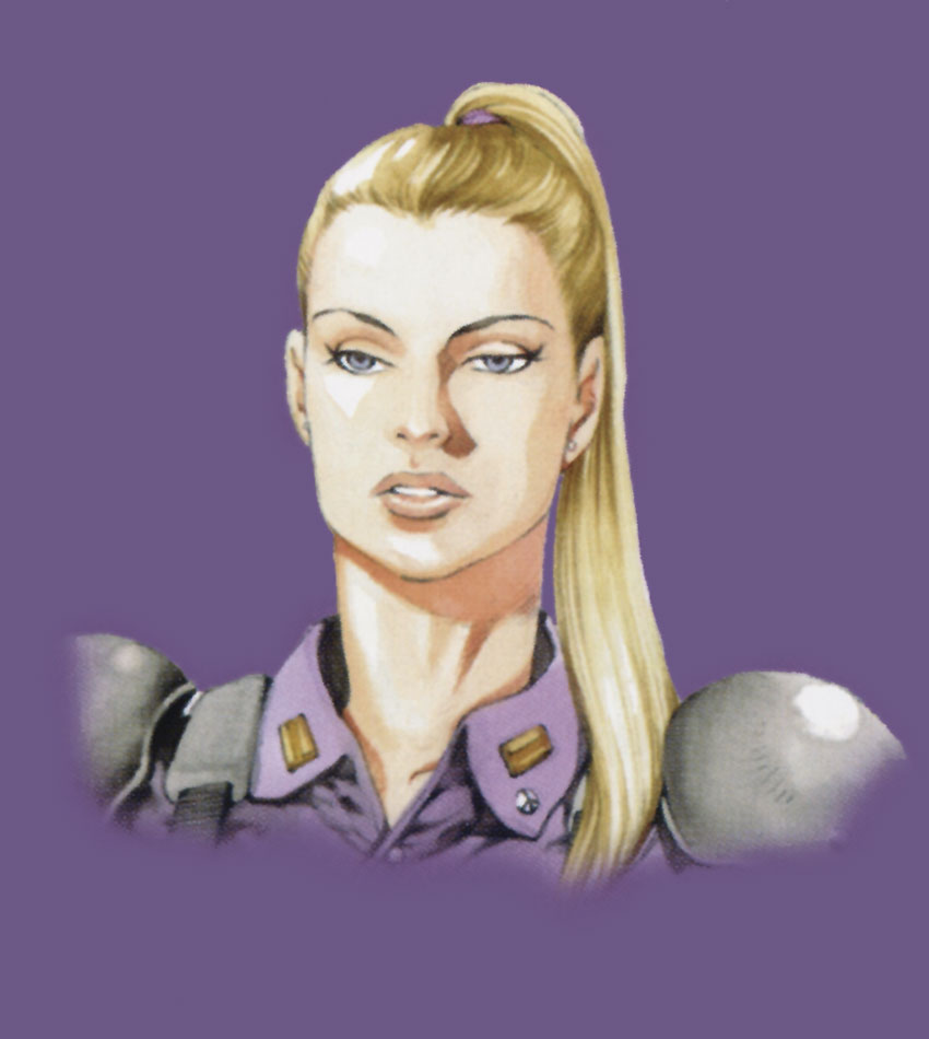 Cindy Face Art from Front Mission 3