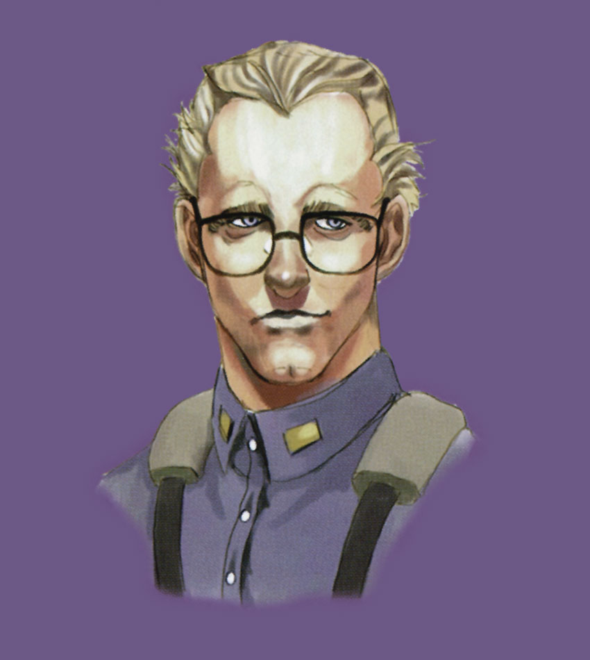 Gastor Face Art from Front Mission 3