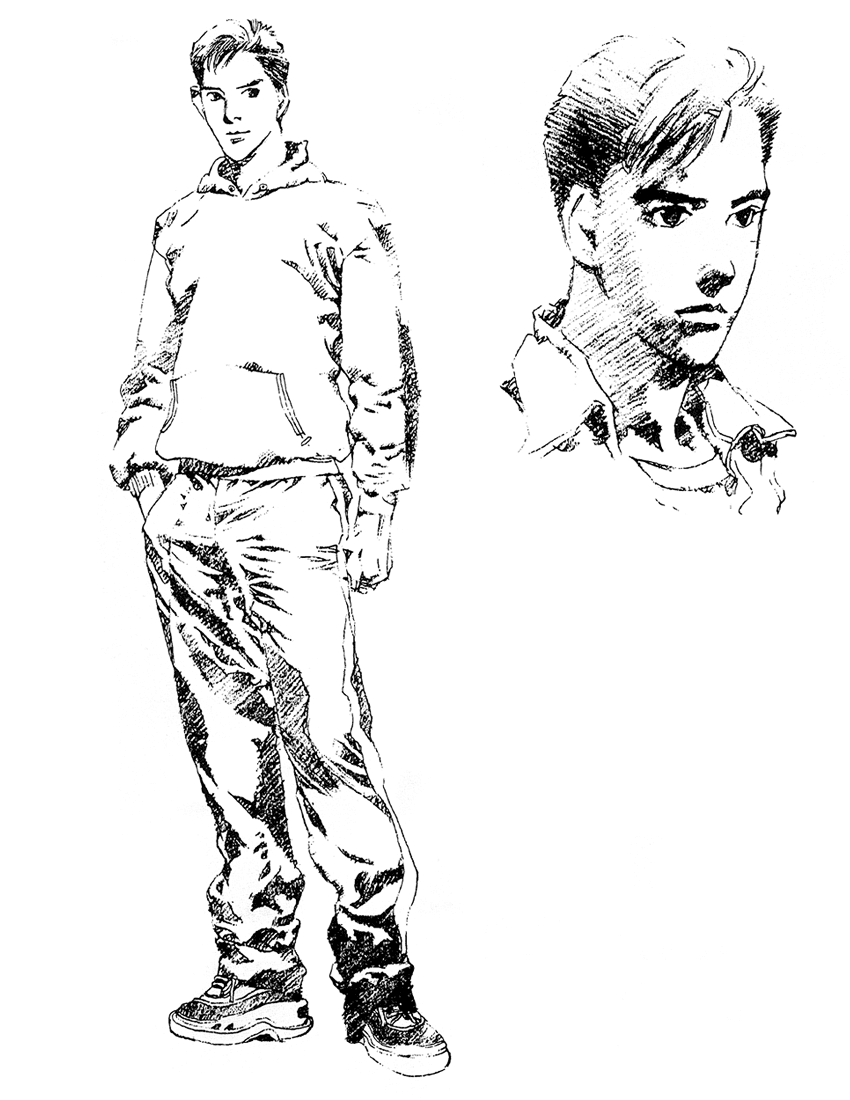 Kazuki Art from Front Mission 3