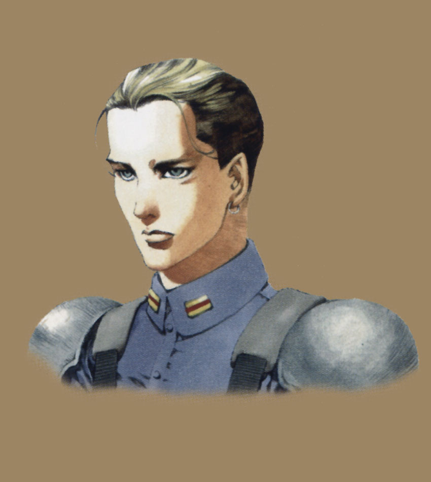 Lukav Face Art from Front Mission 3