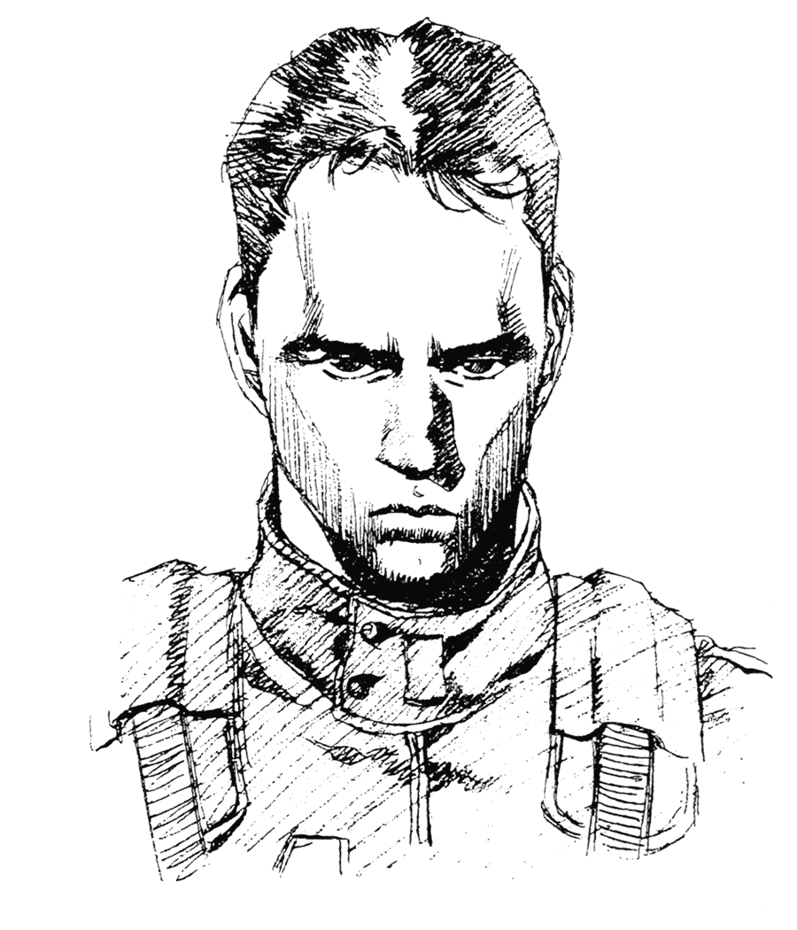 Yuji Art from Front Mission 3