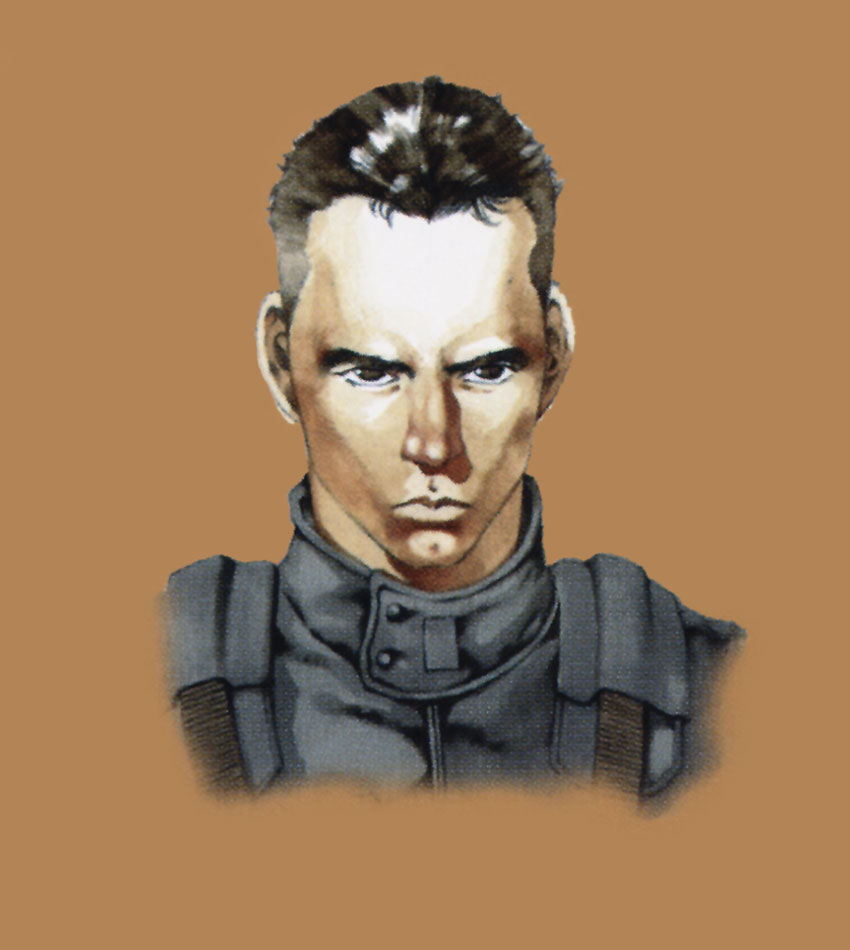 Yuji Face Art from Front Mission 3